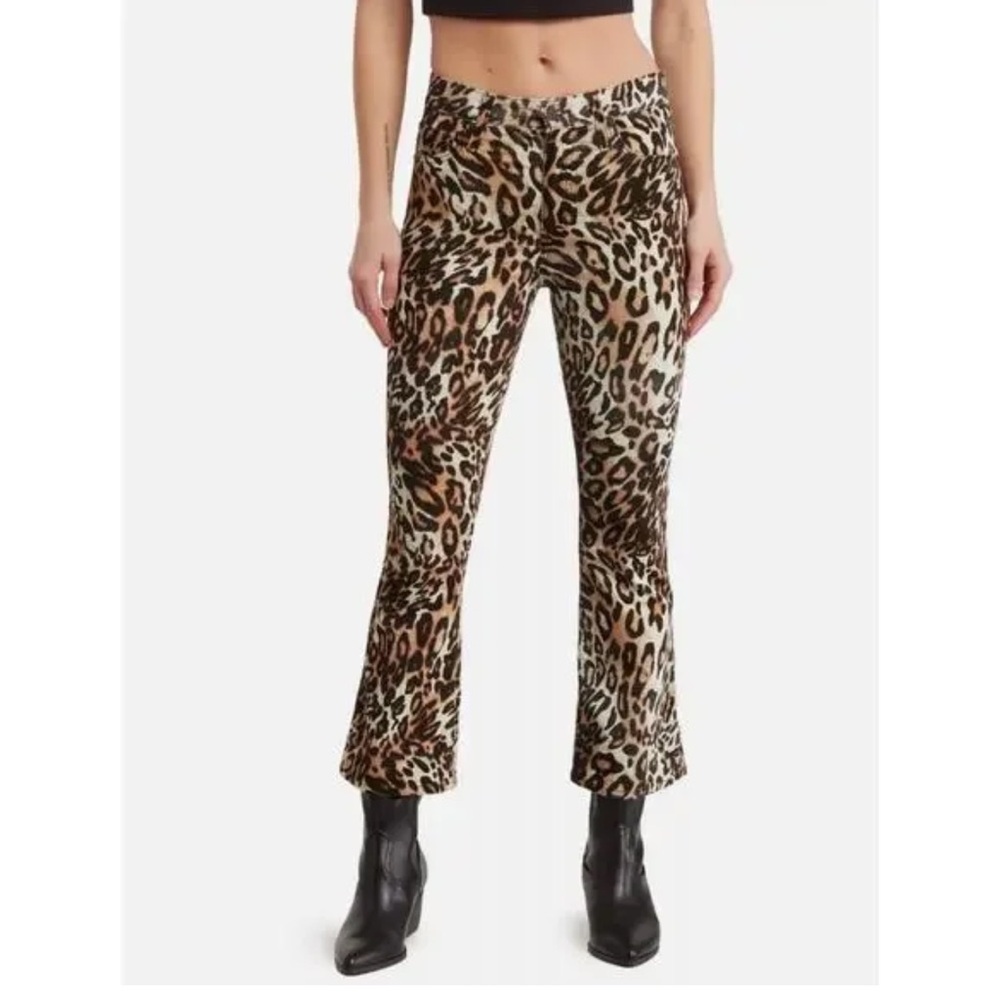 AG Adriano Goldschmied Leopard Print Pants